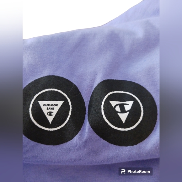 NWT Champion mens XXL t-shirt.  Purple. - Picture 5 of 8